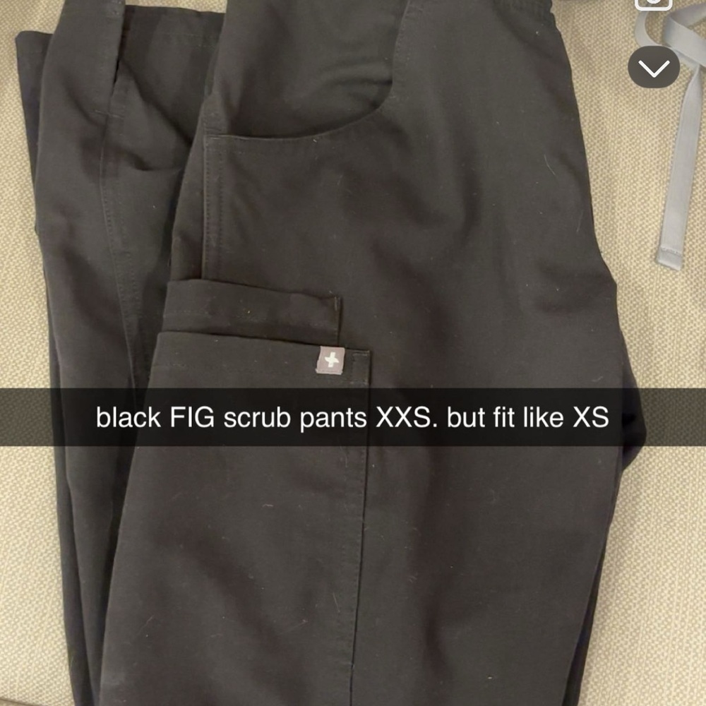 Figs Women’s Black Scrub Pants